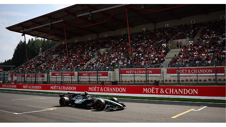 Formula 1. Gp Belgio, prove libere: miglior tempo per Antonelli, Hamilton finisce fuori pista - Miglior tempo per Antonelli, Hamilton finisce fuori pista - RaiNews