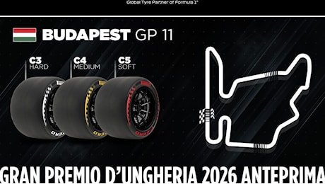 F1, le mescole Pirelli per il GP d'Ungheria