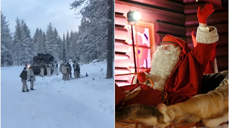 Rovaniemi: i soldati della Nato arrivano nella città di Babbo Natale, per un possibile attacco russo - Europa Today