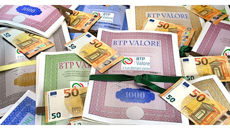 Btp Valore, primo giorno da 4,6 miliardi: il titolo a cedole trimestrali supera quota 3,4 miliardi