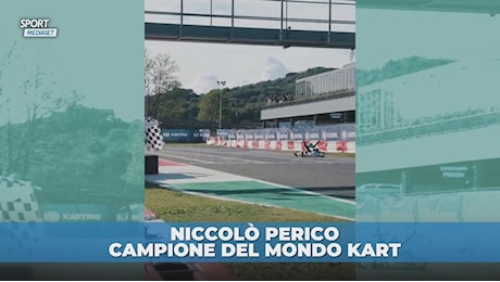 Perico campione del mondo kart a Viterbo: il baby talento Mercedes domina la Coppa FIA OK-N Junior