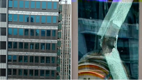 Manhattan, paura per l'ex sede Pfizer: colonne piegate e crepe, ma la struttura è ora stabile