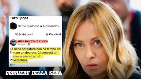 Meloni e il no agli aumenti dei magistrati, il post choc e la smentita del pm Di Cicco