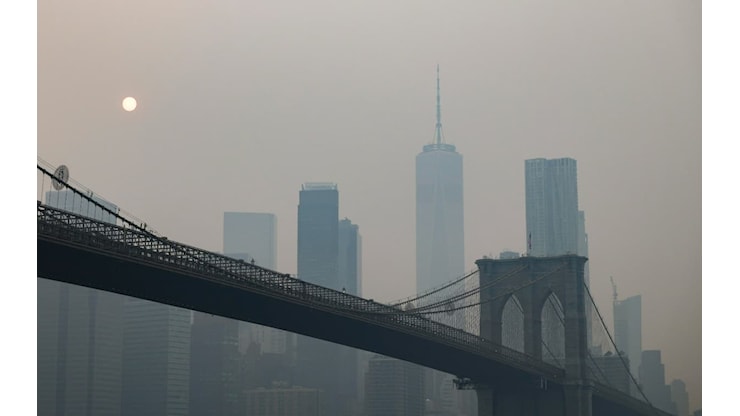Verso Spagna-Argentina: incendi in Canada, nube di fumo fino a New York. VIDEO - Sky Sport