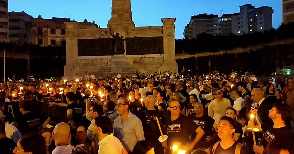 Paolo vive, a Palermo una fiaccolata in ricordo della strage di via D'Amelio