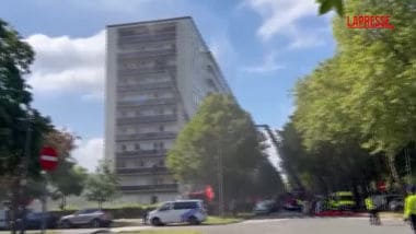 Belgio, incendio in un condominio ad Anversa: i soccorsi