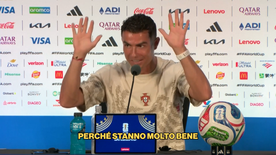 Ronaldo, stoccata ai giornalisti: Ho la coscienza pulita, ma alcuni di voi...