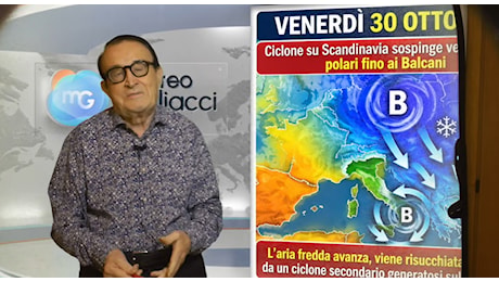 Freddo e prima neve sul Gran Sasso nel weekend di Ognissanti