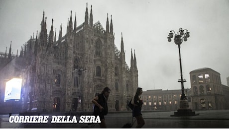 Allerta meteo in Lombardia: temporali estremi con grandine e raffiche fino a 150 km/h