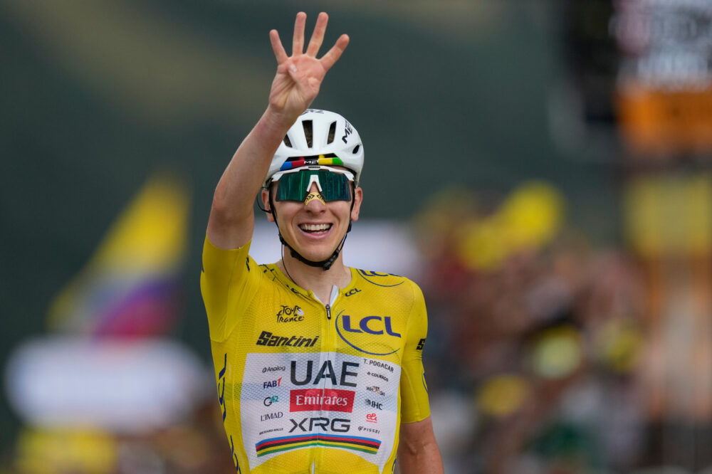 Tadej Pogacar mette in pericolo il record di Cavendish al Tour de France