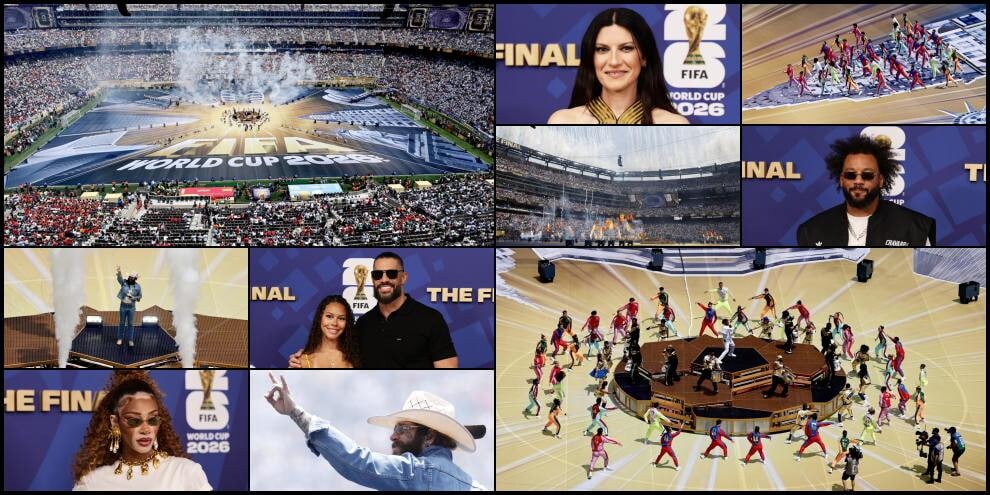 Mondiali 2026, show pre-partita con Laura Pausini, Robbie Williams e le star del MetLife Stadium