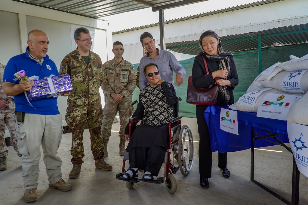 AFGHANISTAN: I MILITARI DI TAACW E L’ISTITUTO ISTRID SUPPORTANO ASSOCIAZIONE PER DISABILI